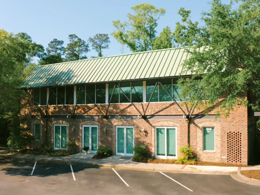 Office exterior at Porters Neck Dental Aesthetics | Locally-owned dentist in Wilmington, NC.